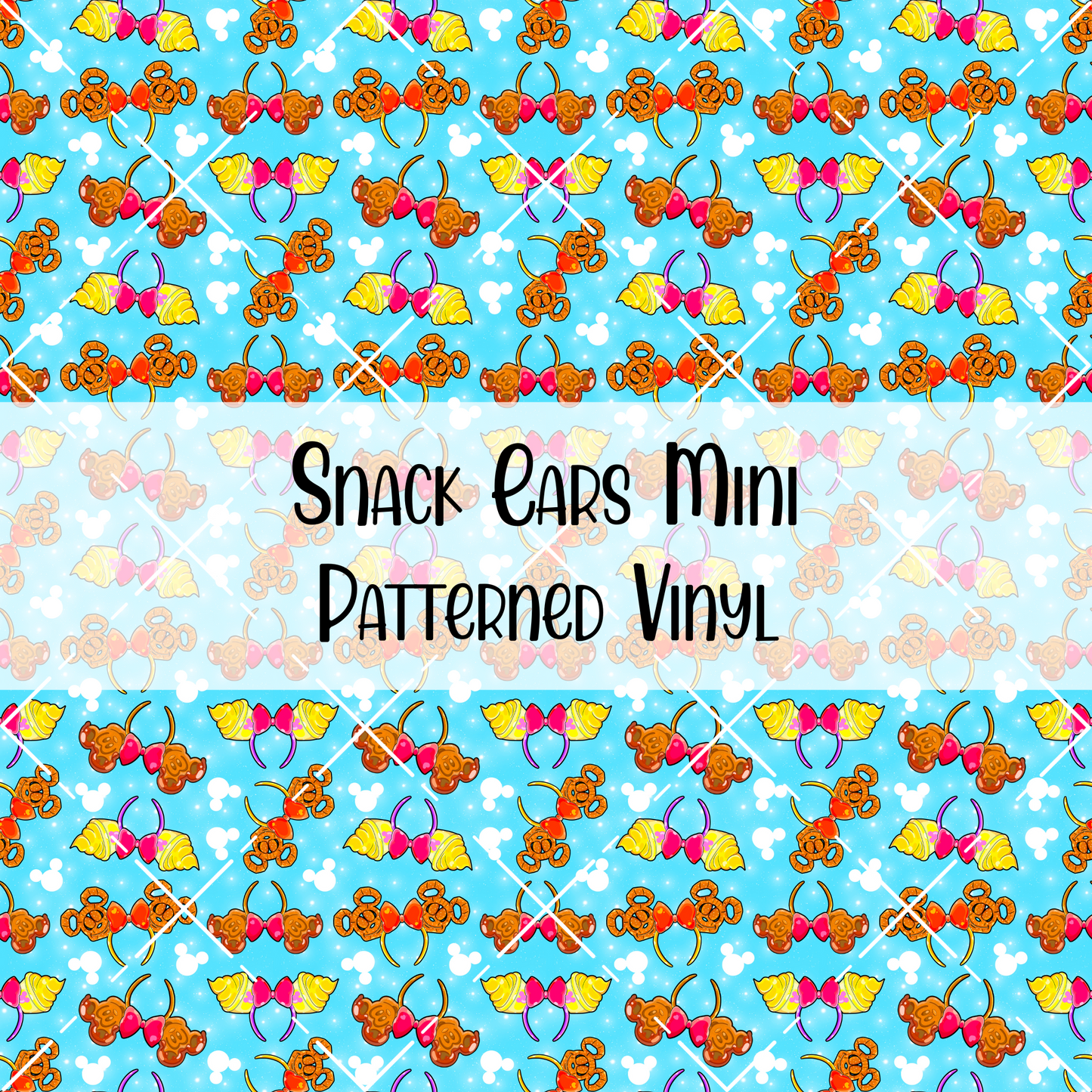 Snack Ears Patterned Vinyl
