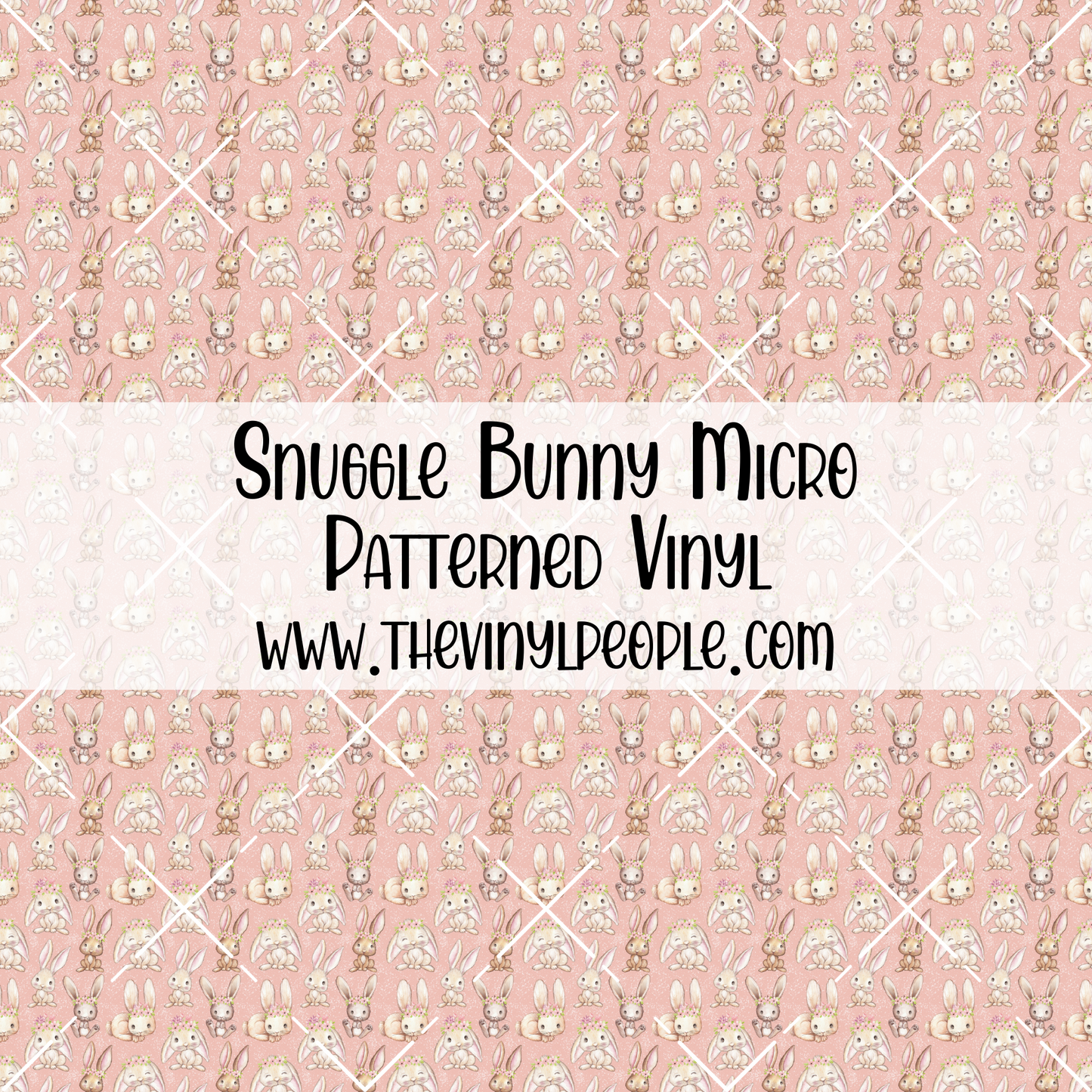 Snuggle Bunny Patterned Vinyl