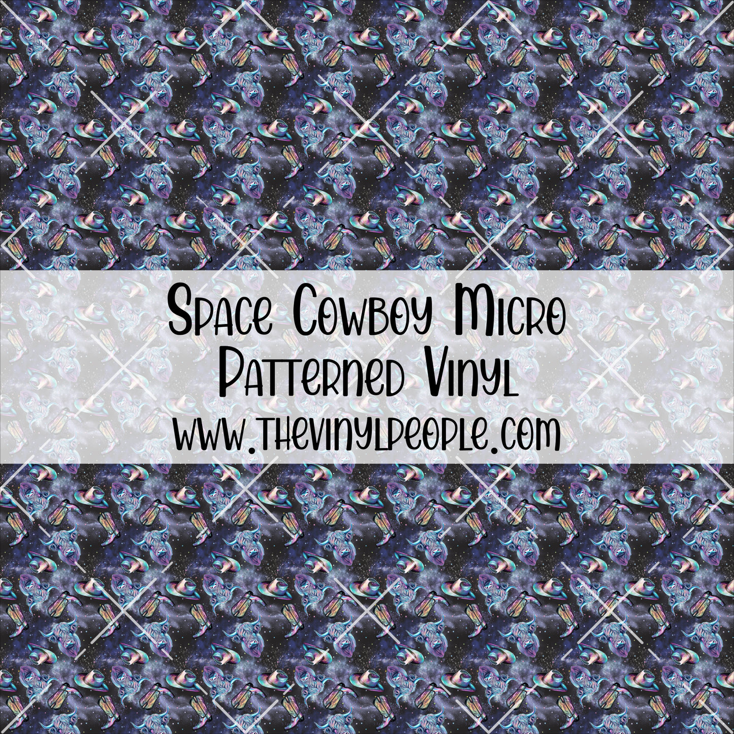 Space Cowboy Patterned Vinyl