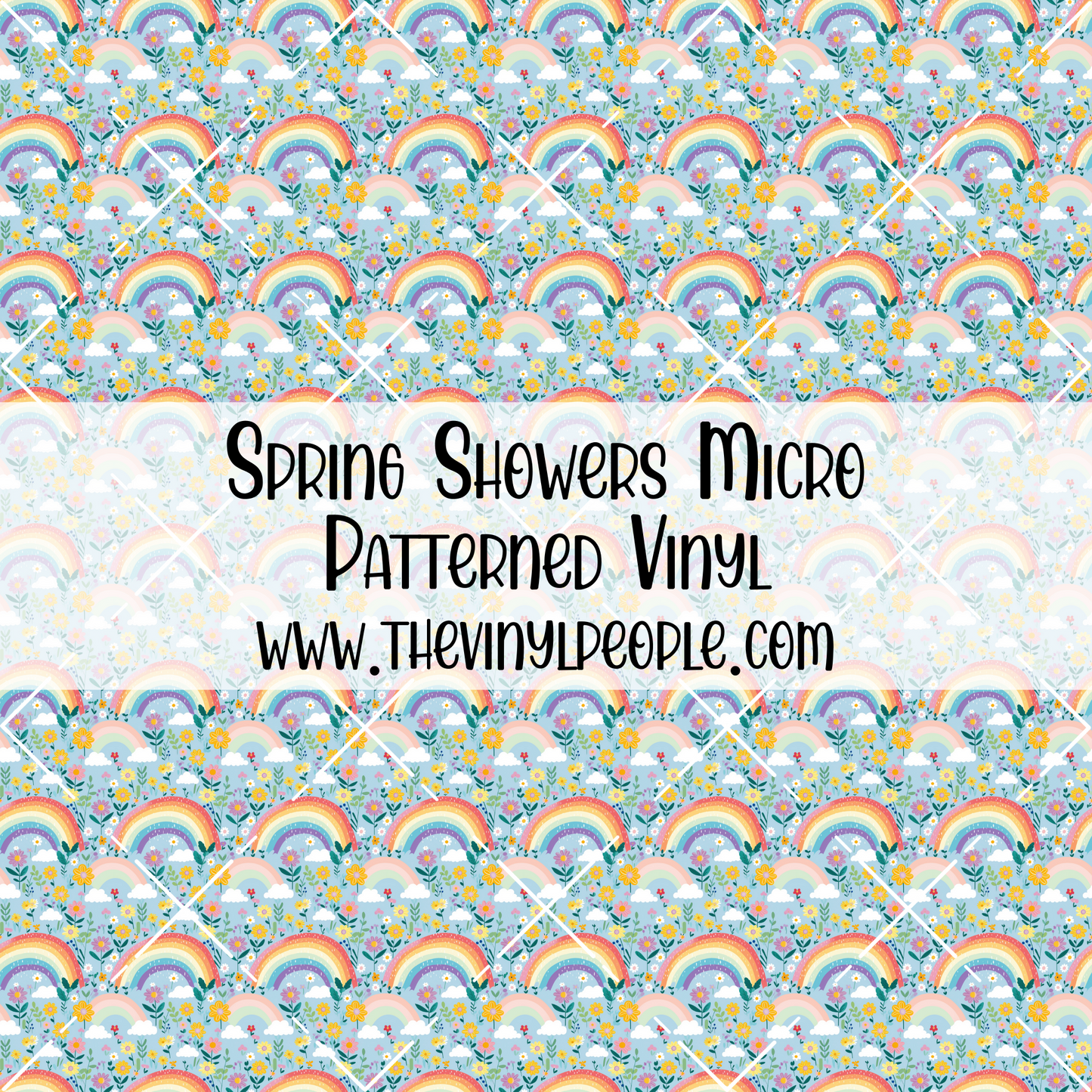 Spring Showers Patterned Vinyl