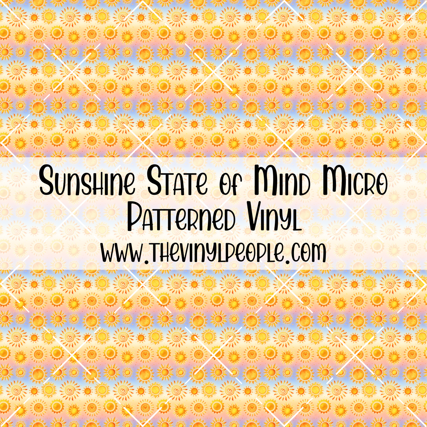 Sunshine State of Mind Patterned Vinyl