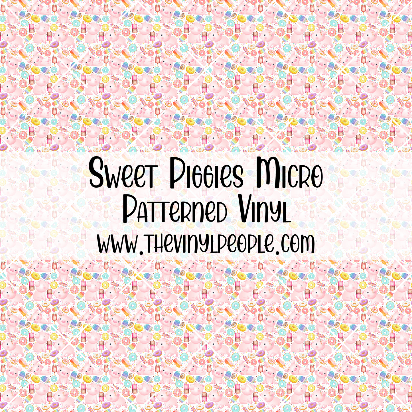 Sweet Piggies Patterned Vinyl