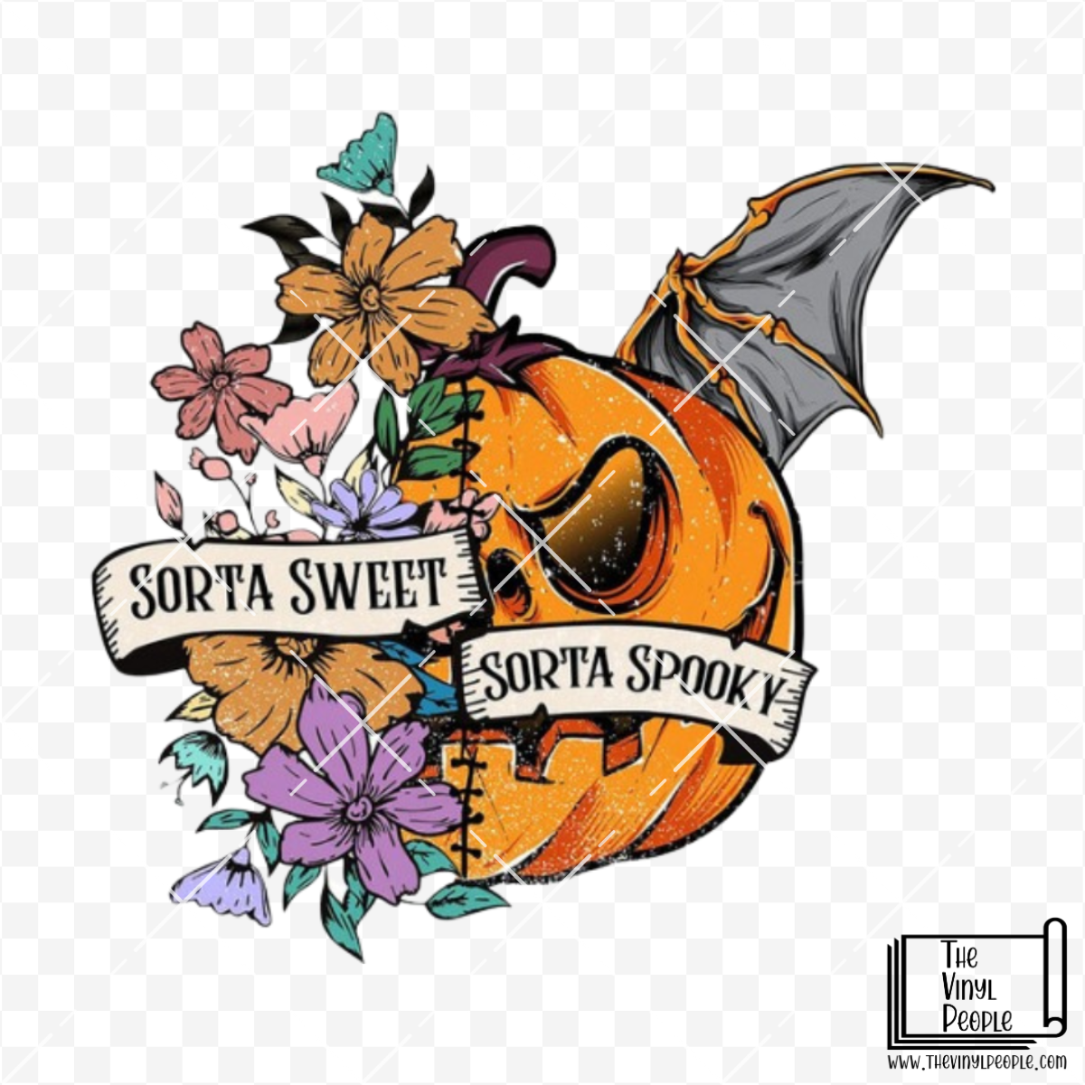 Sorta Sweet & Spooky Vinyl Decal