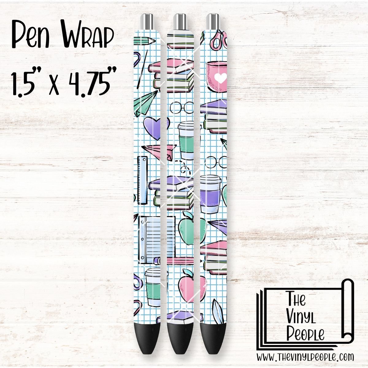 Time to Study Pen Wrap