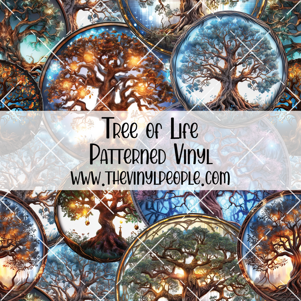 Tree of Life Patterned Vinyl