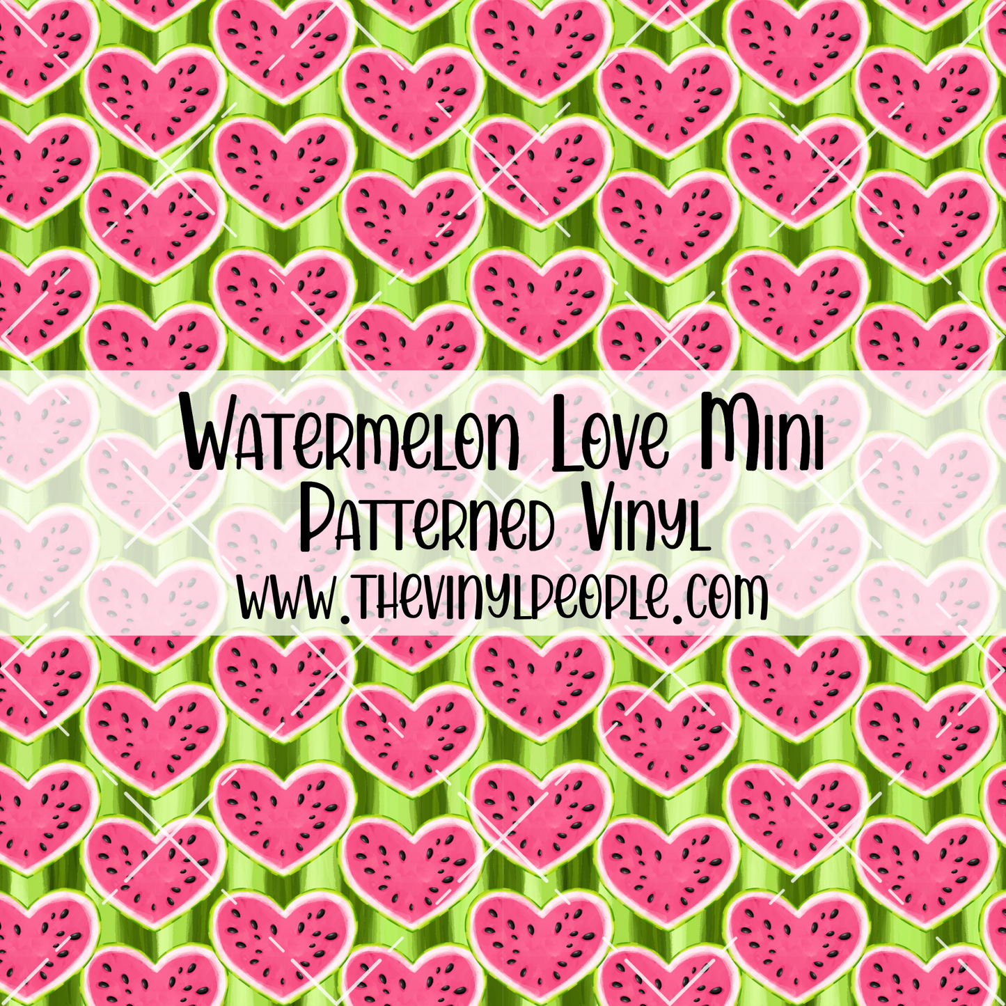 Watermelon Love Patterned Vinyl