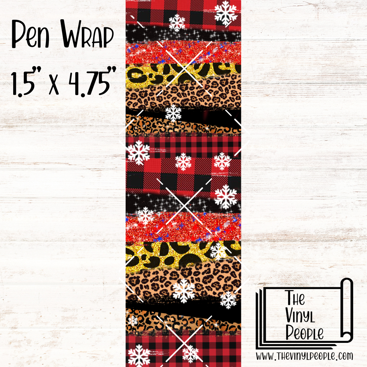 Wild About Christmas Pen Wrap