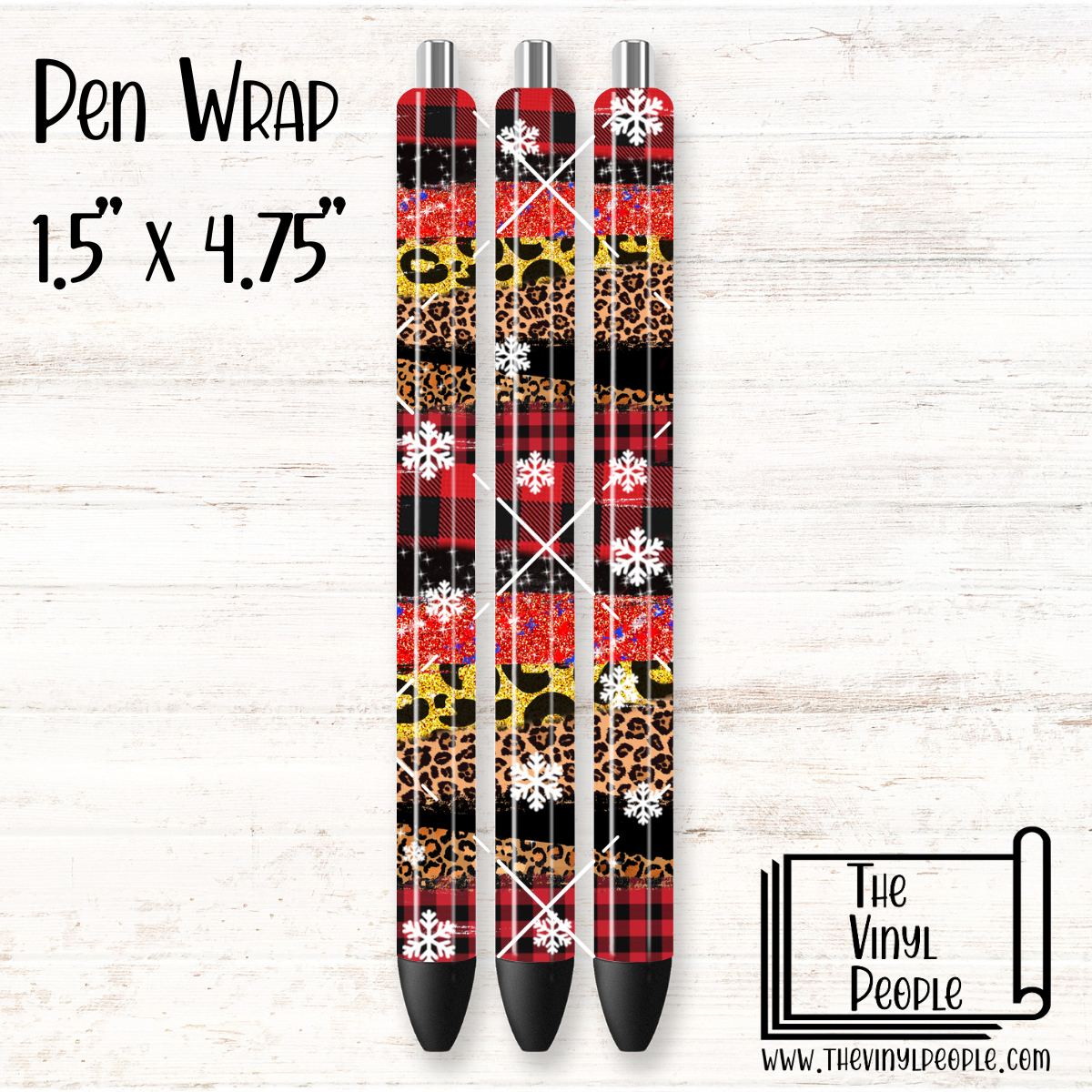 Wild About Christmas Pen Wrap
