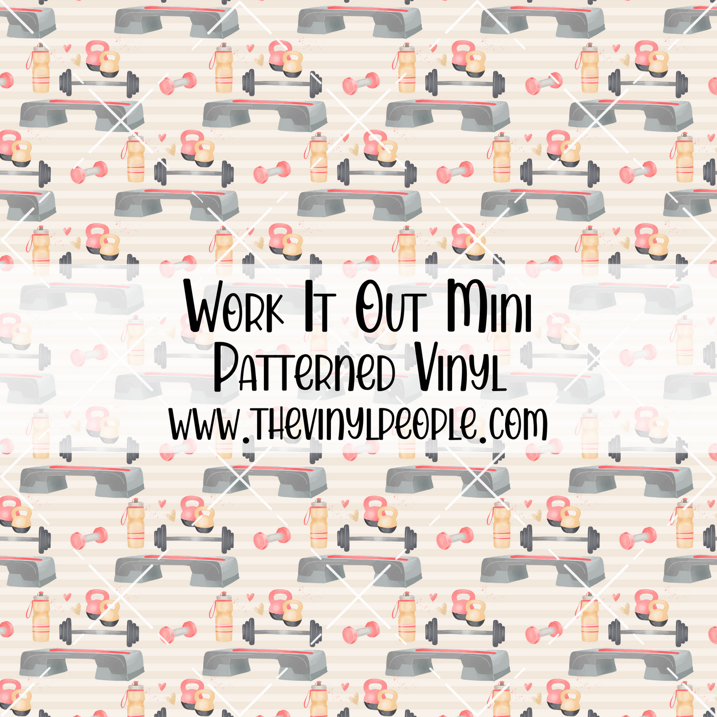 Work It Out Patterned Vinyl