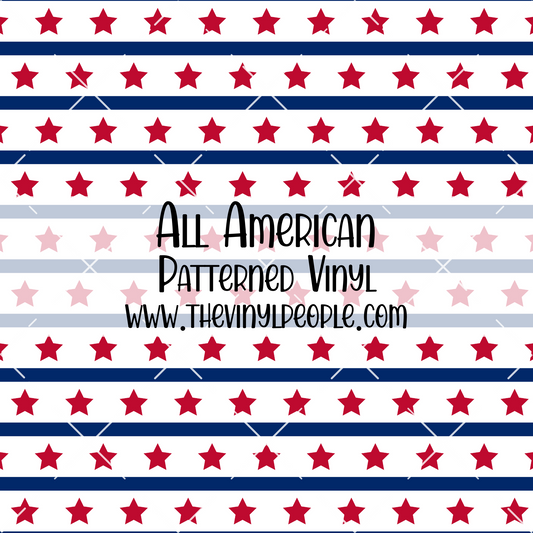 All American Patterned Vinyl