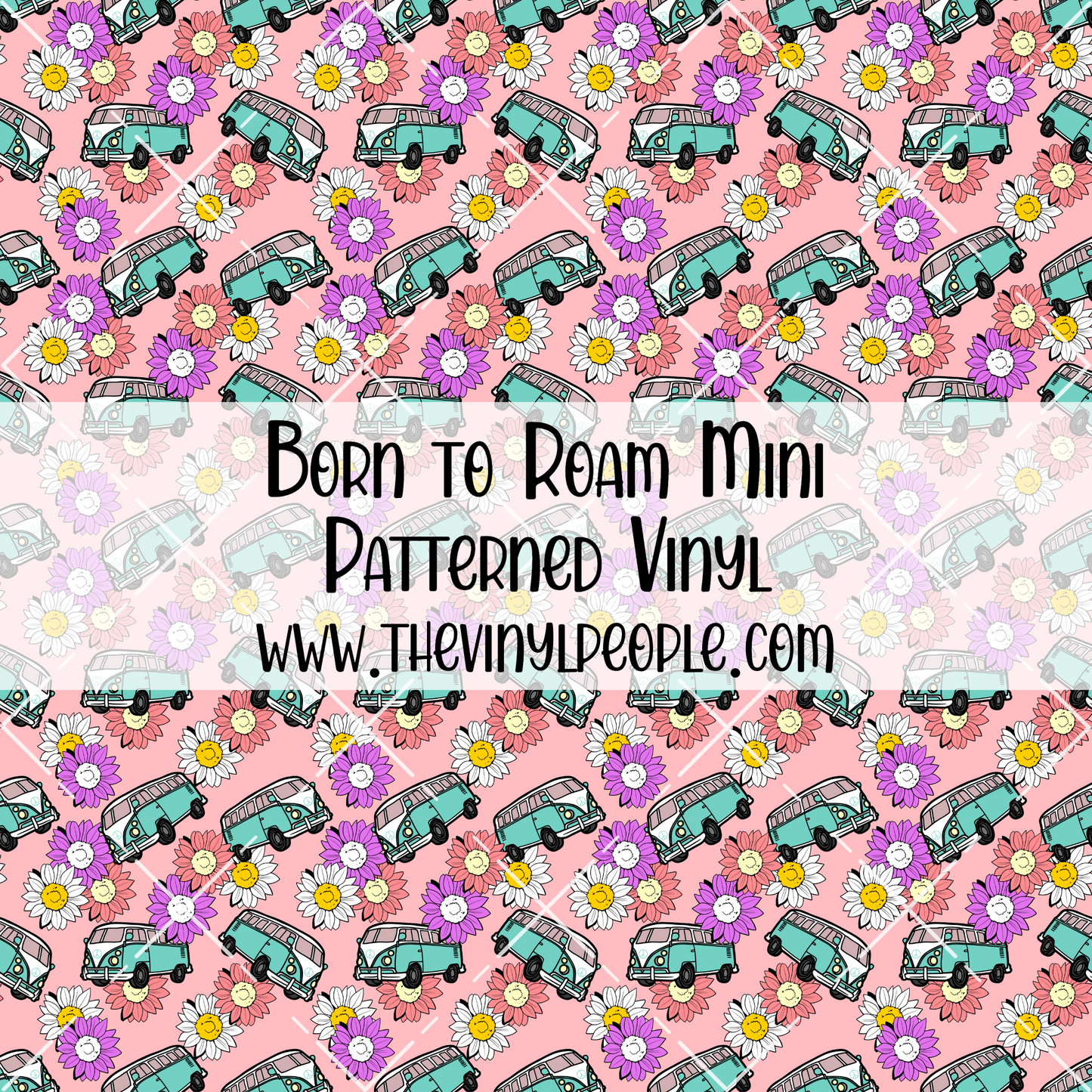 Born to Roam Patterned Vinyl