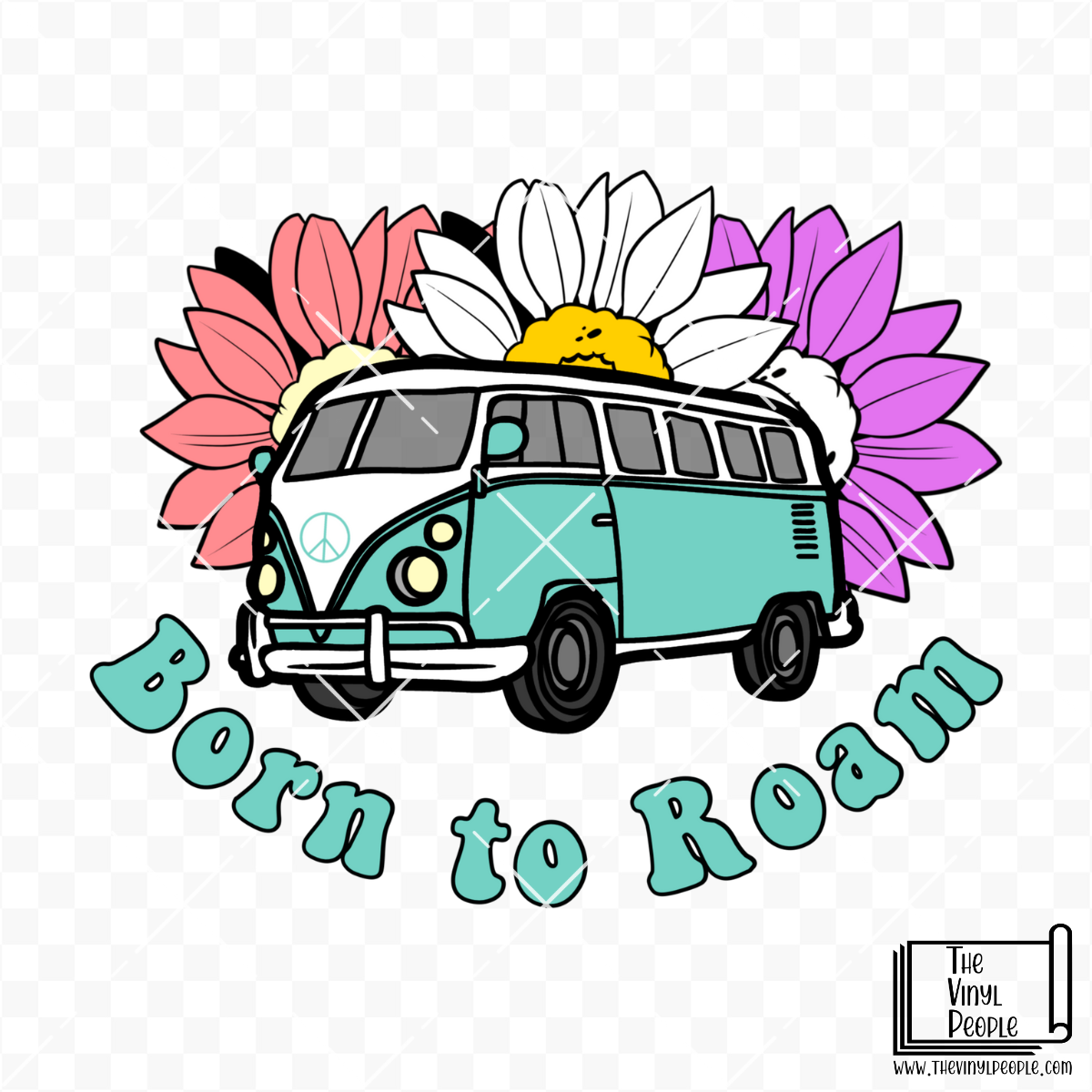 Born to Roam Vinyl Decal