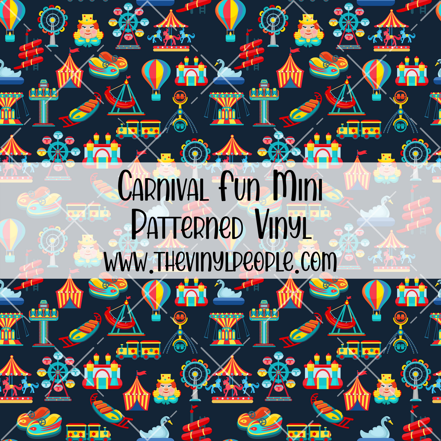 Carnival Fun Patterned Vinyl
