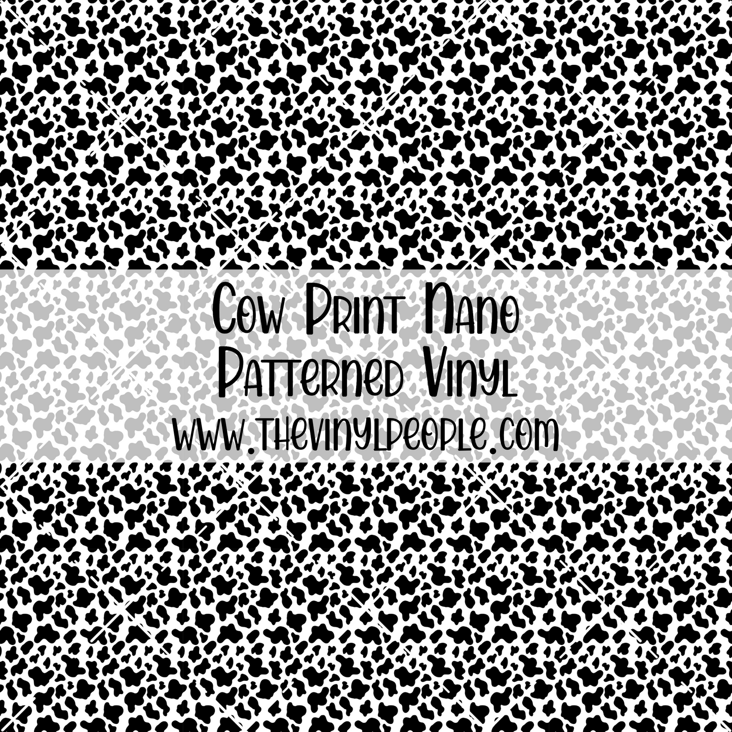 Cow Print Patterned Vinyl