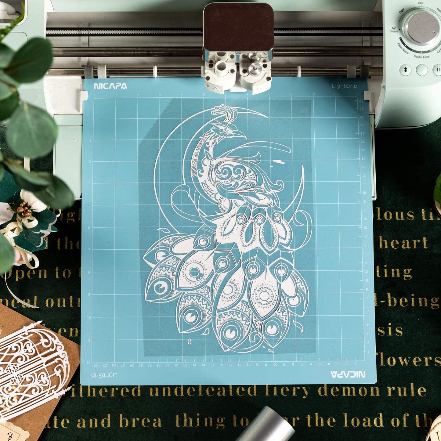 NICAPA 12x12 Cricut Cutting Mat - LIGHT GRIP