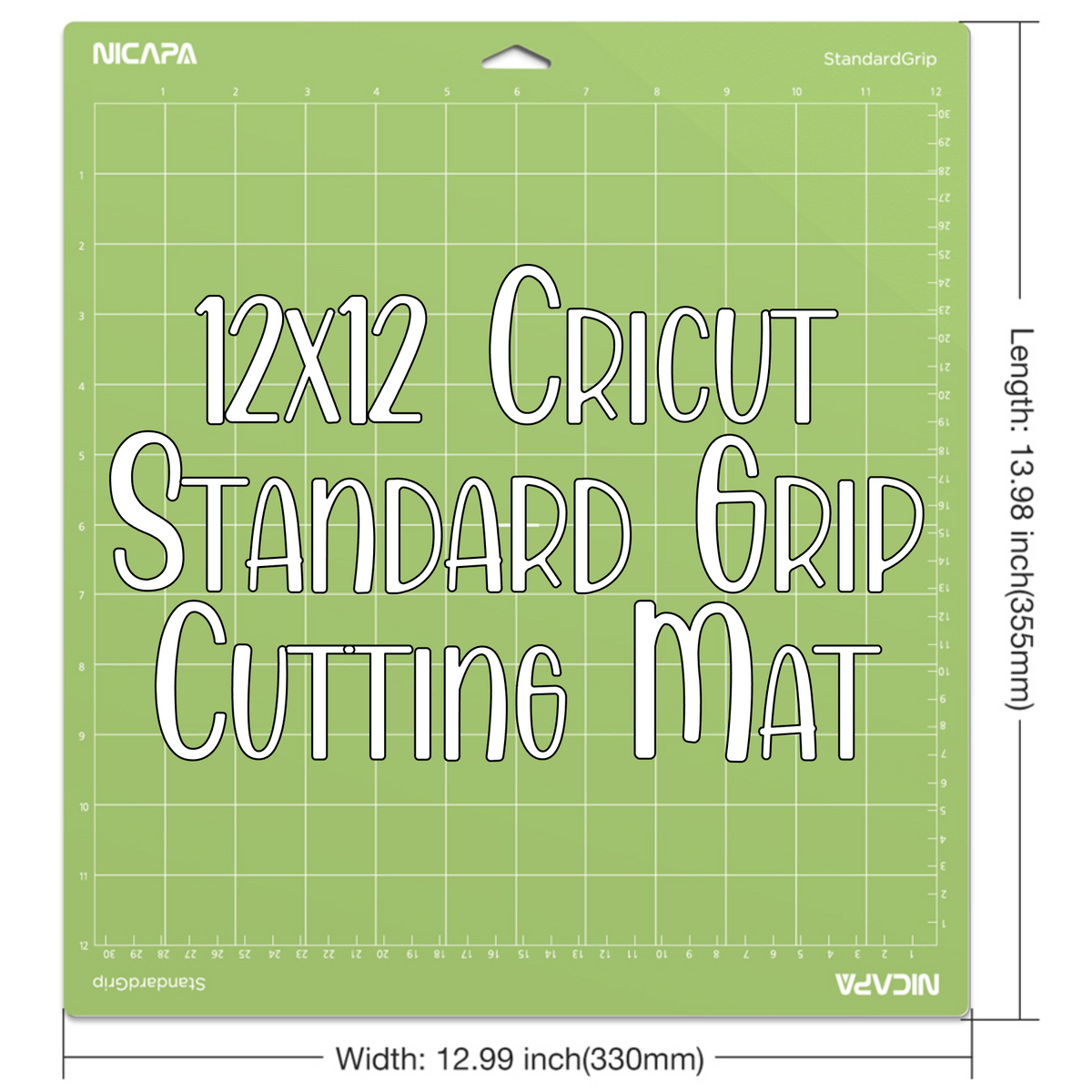 Nicapa Standard Grip Cutting Mat 5 Pack 12x12