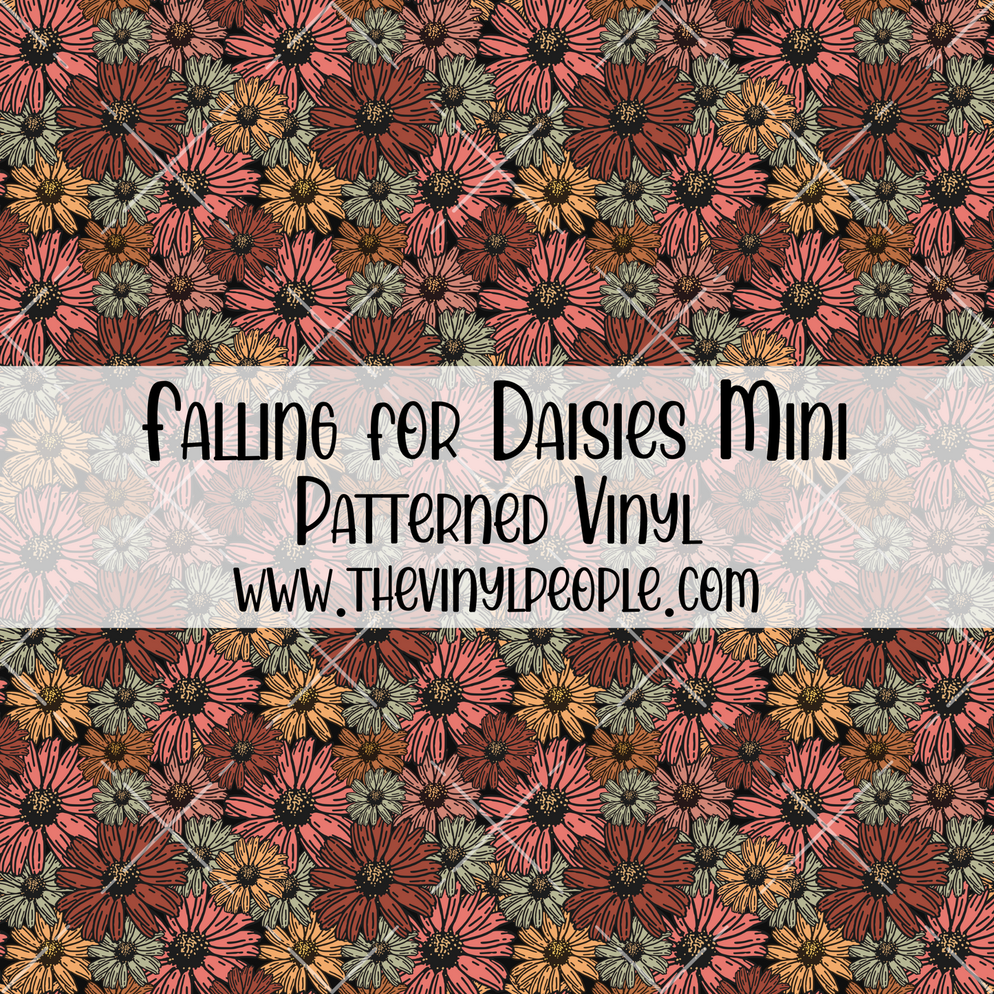 Falling for Daisies Patterned Vinyl