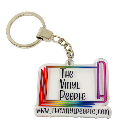 Acrylic The Vinyl People Keychain