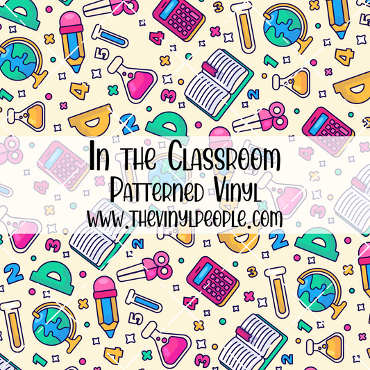 In the Classroom Patterned Vinyl