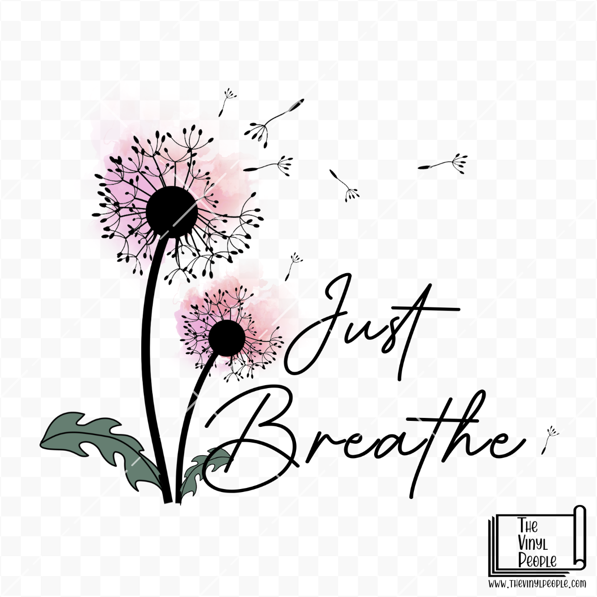 Just Breathe Vinyl Decal