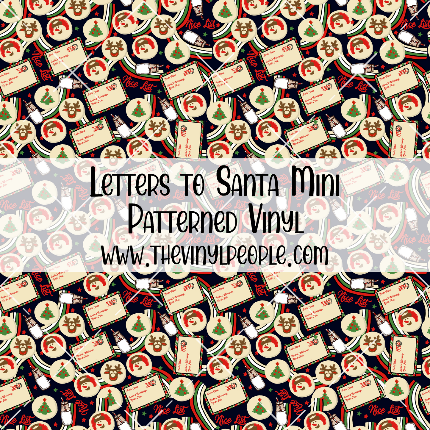 Letters to Santa Patterned Vinyl