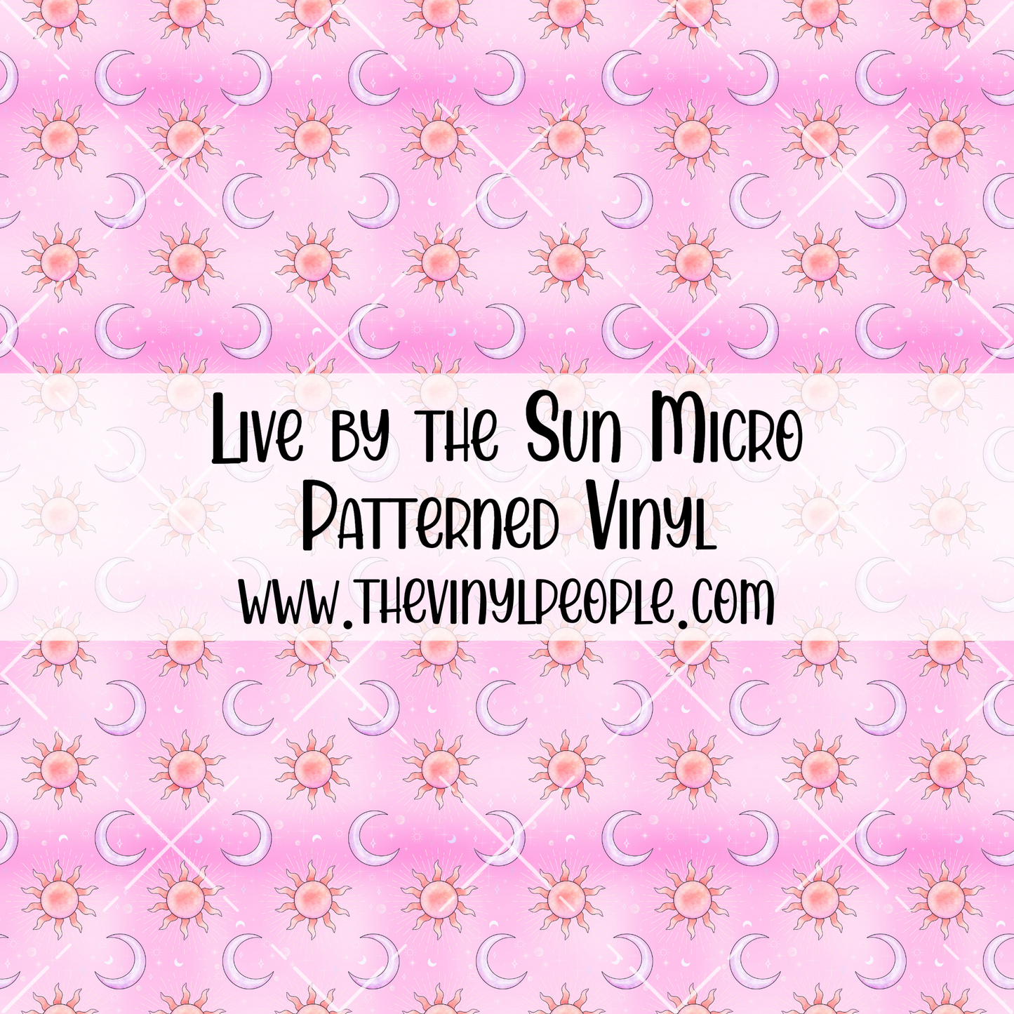 Live by the Sun Patterned Vinyl