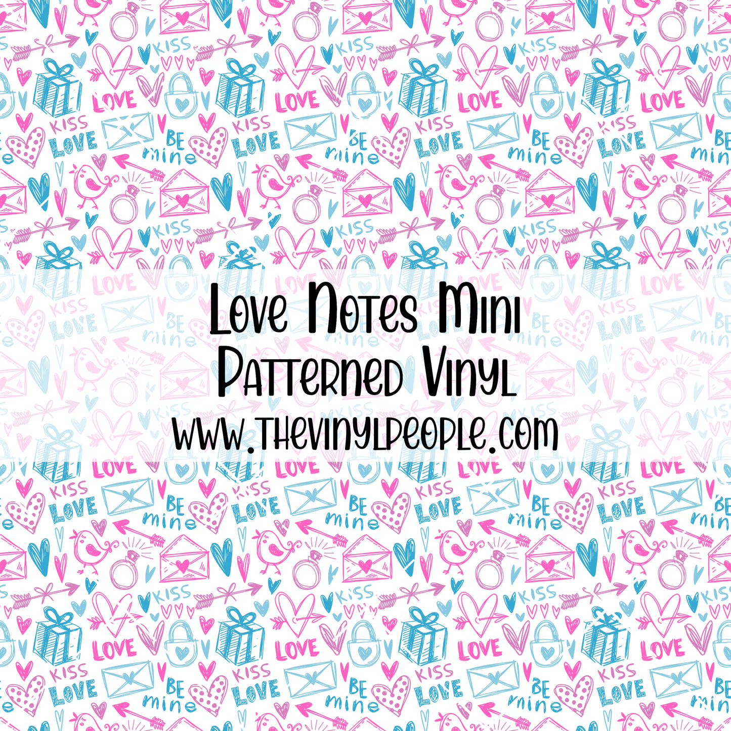 Love Notes Patterned Vinyl