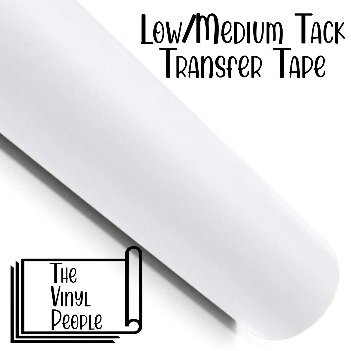LOW/MEDIUM TACK Clear Matte Transfer Tape – TheVinylPeople