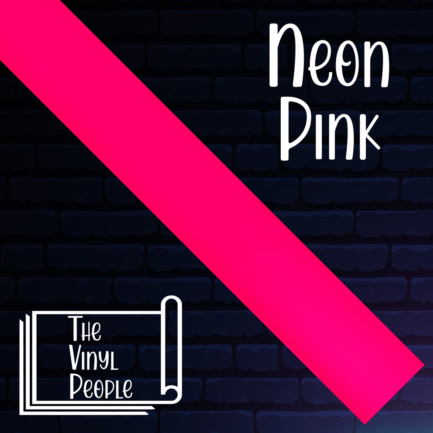 Neon Pink Adhesive Vinyl