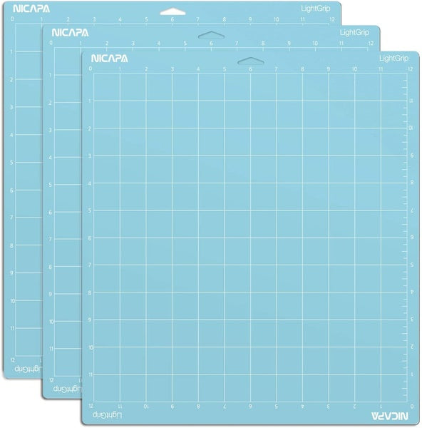 NICAPA 12x12 Silhouette Cameo Cutting Mat - LIGHT GRIP