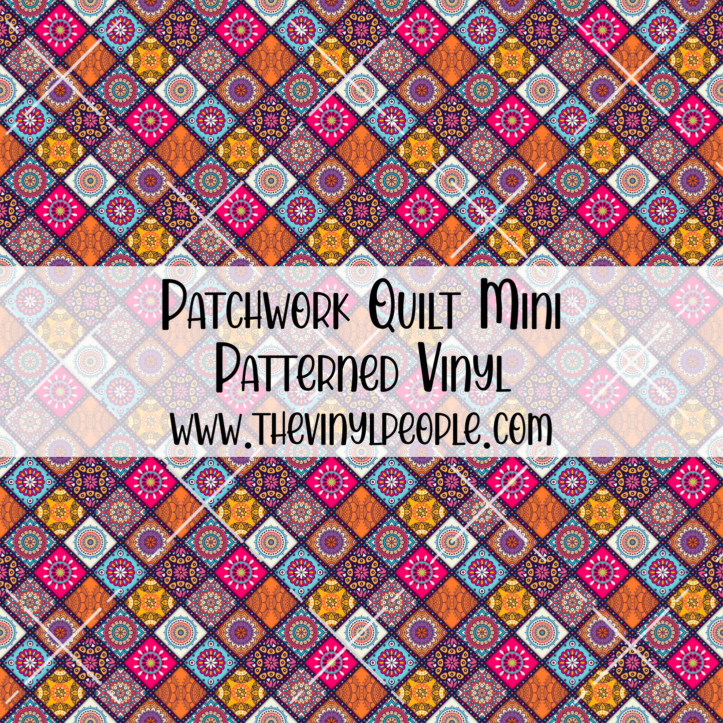 Patchwork Quilt Patterned Vinyl