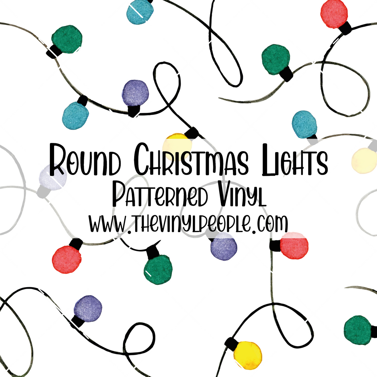 Round shop christmas lights