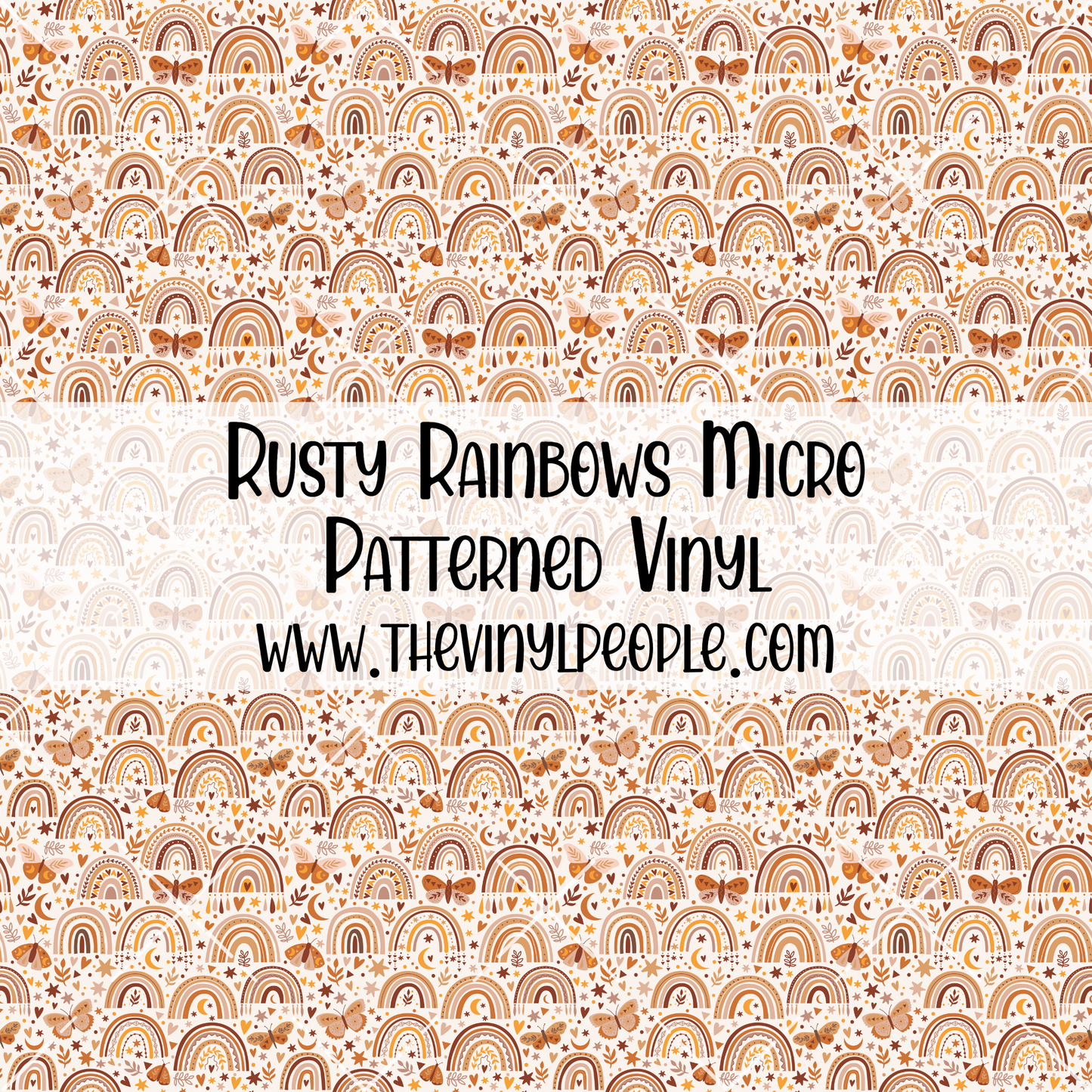 Rusty Rainbows Patterned Vinyl