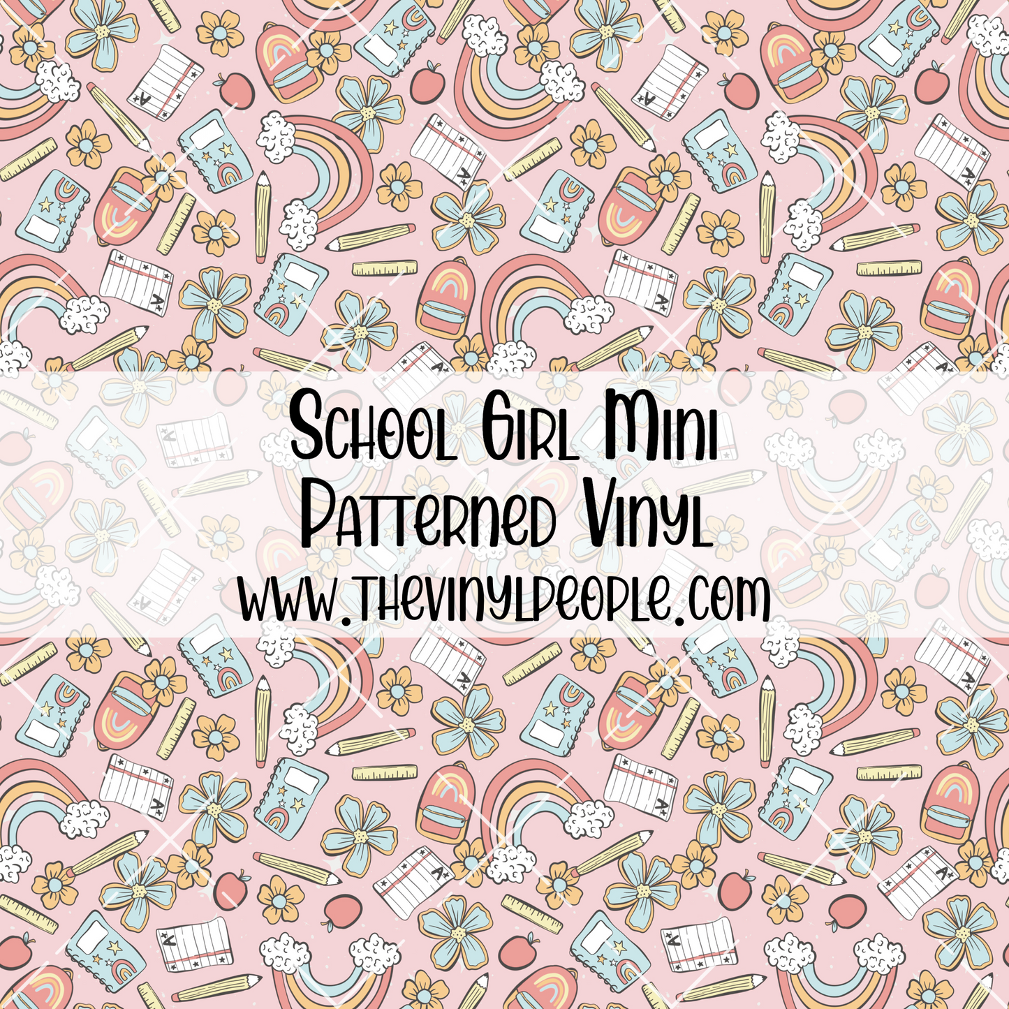 School Girl Patterned Vinyl