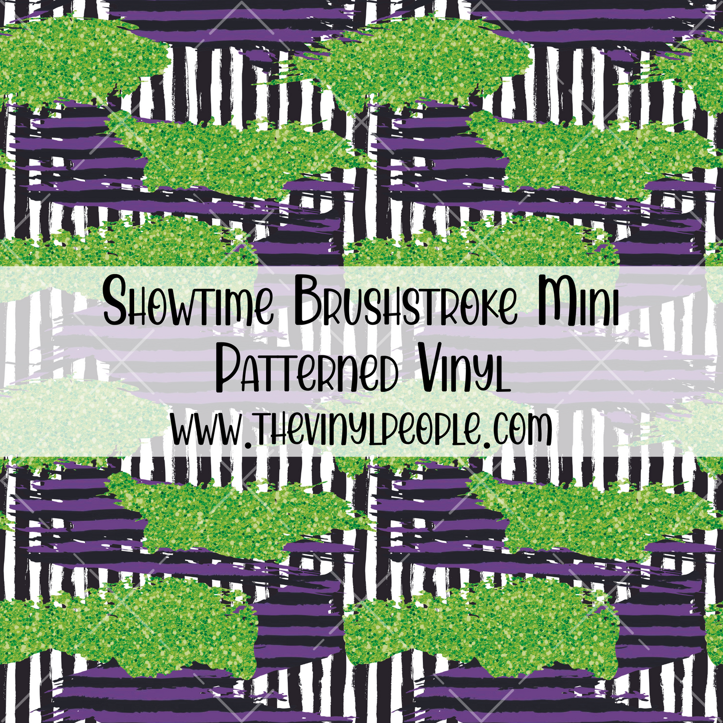 Showtime Brushstroke Patterned Vinyl