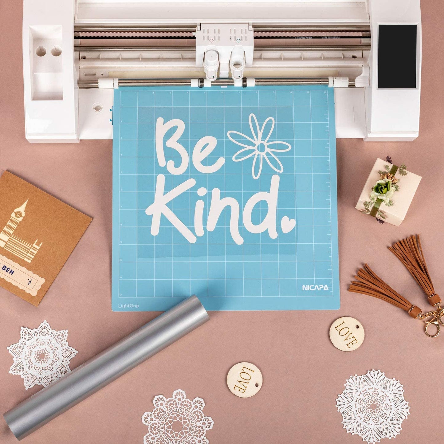 NICAPA 12x12 Silhouette Cameo Cutting Mat - LIGHT GRIP