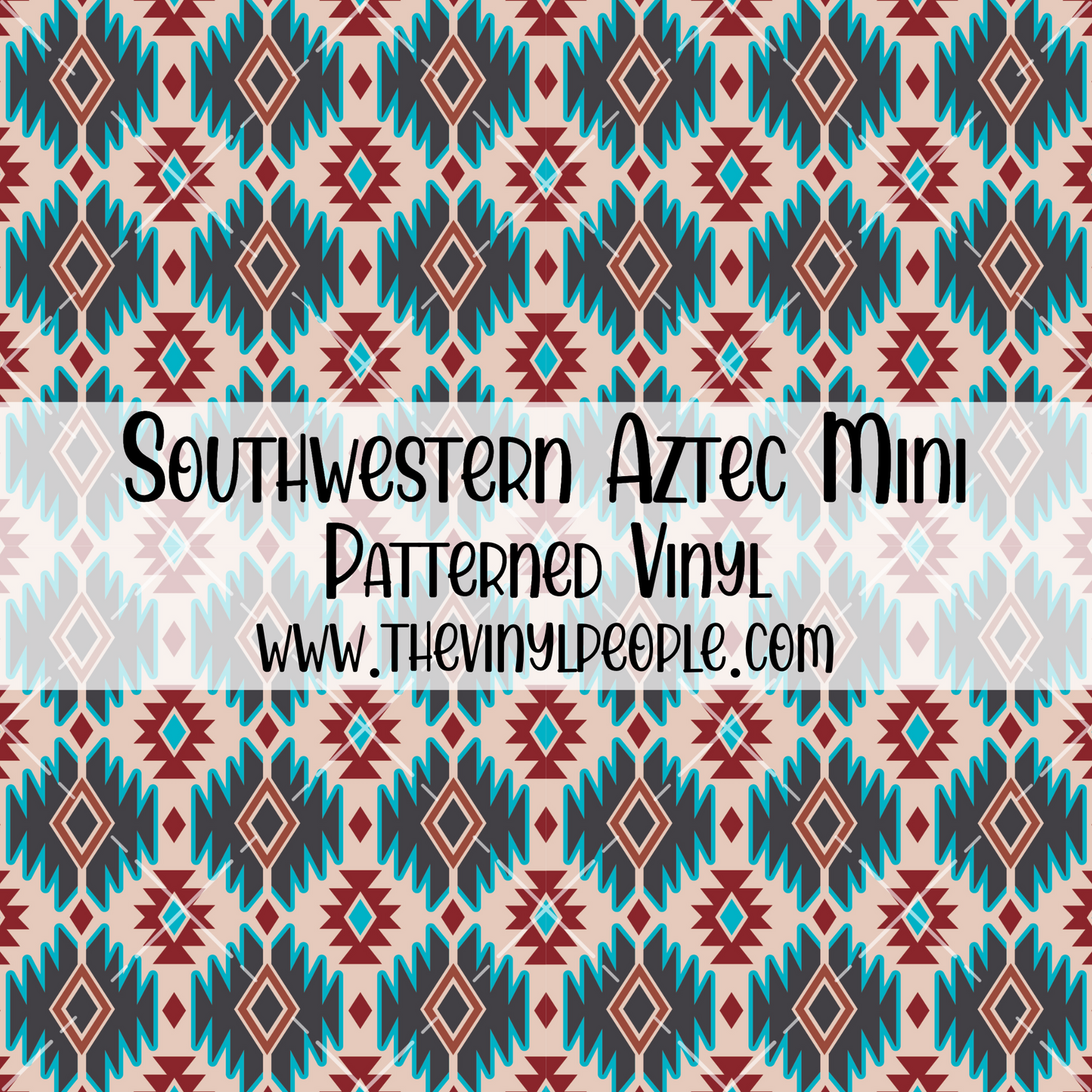 Southwestern Aztec Patterned Vinyl