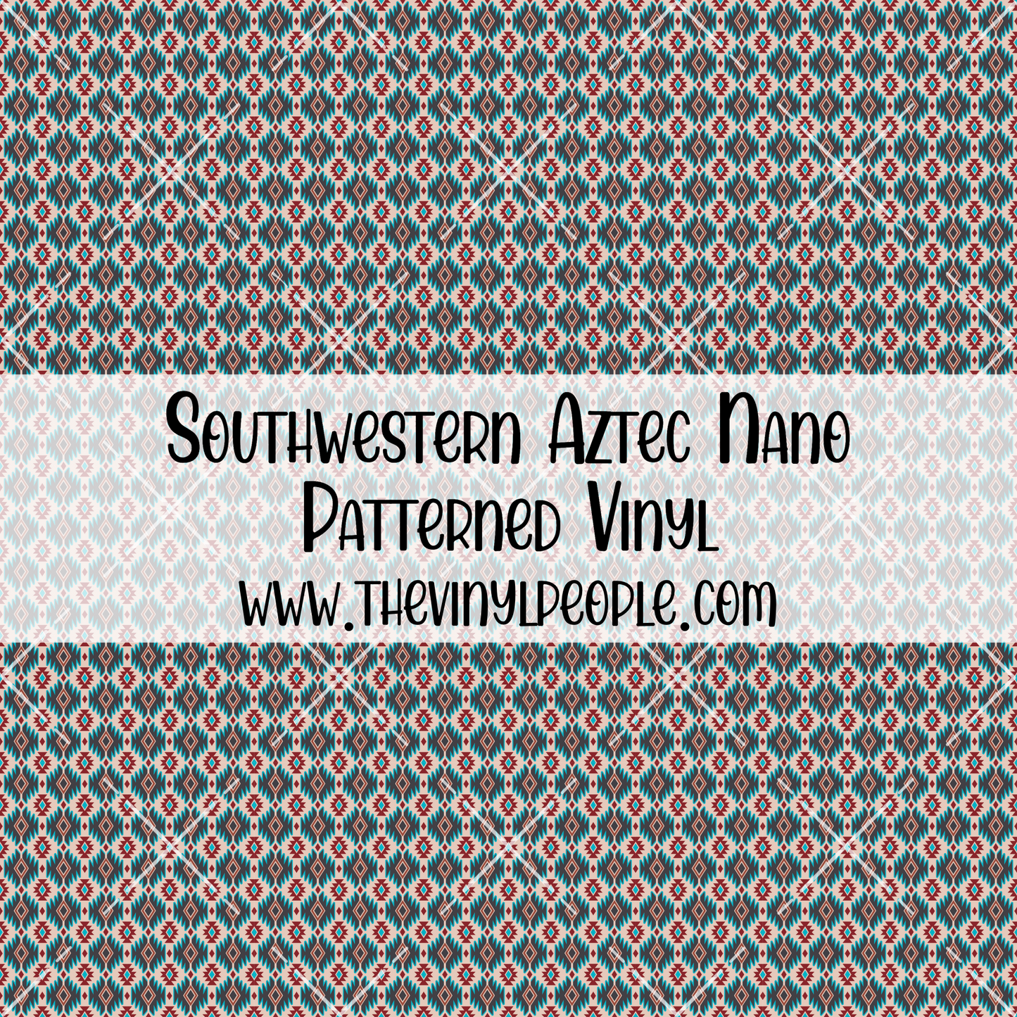 Southwestern Aztec Patterned Vinyl