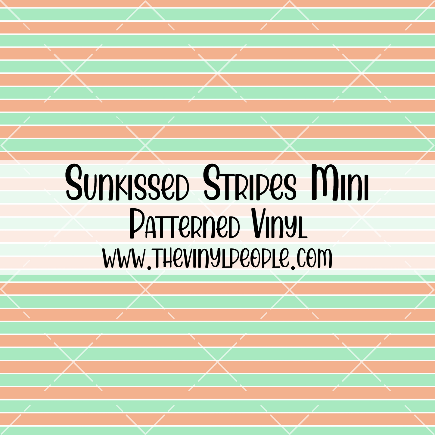 Sunkissed Stripes Patterned Vinyl