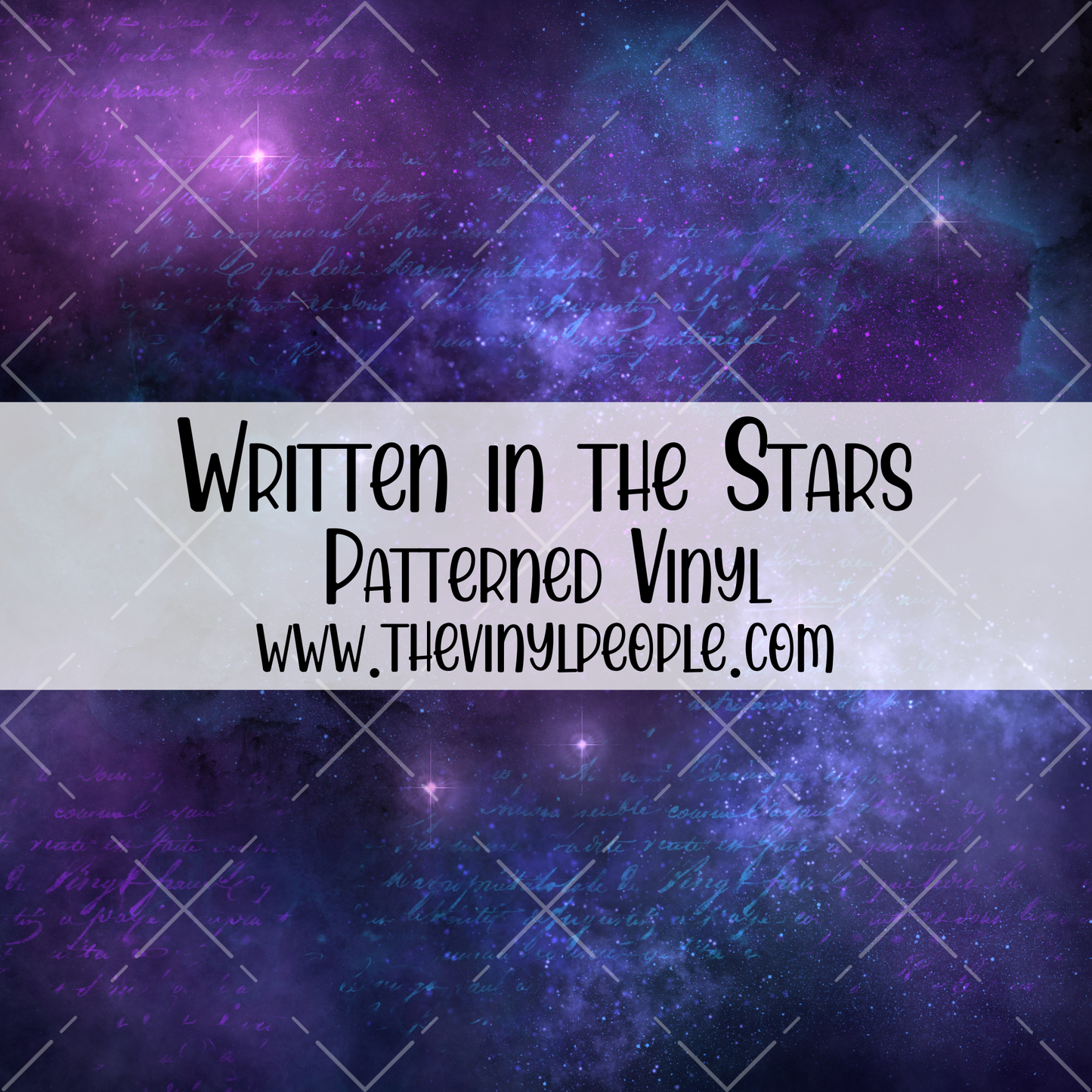 Written in the Stars Patterned Vinyl