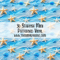3D Starfish Patterned Vinyl