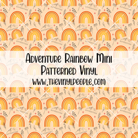 Adventure Rainbow Patterned Vinyl