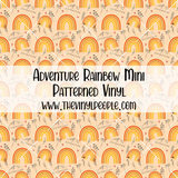 Adventure Rainbow Patterned Vinyl