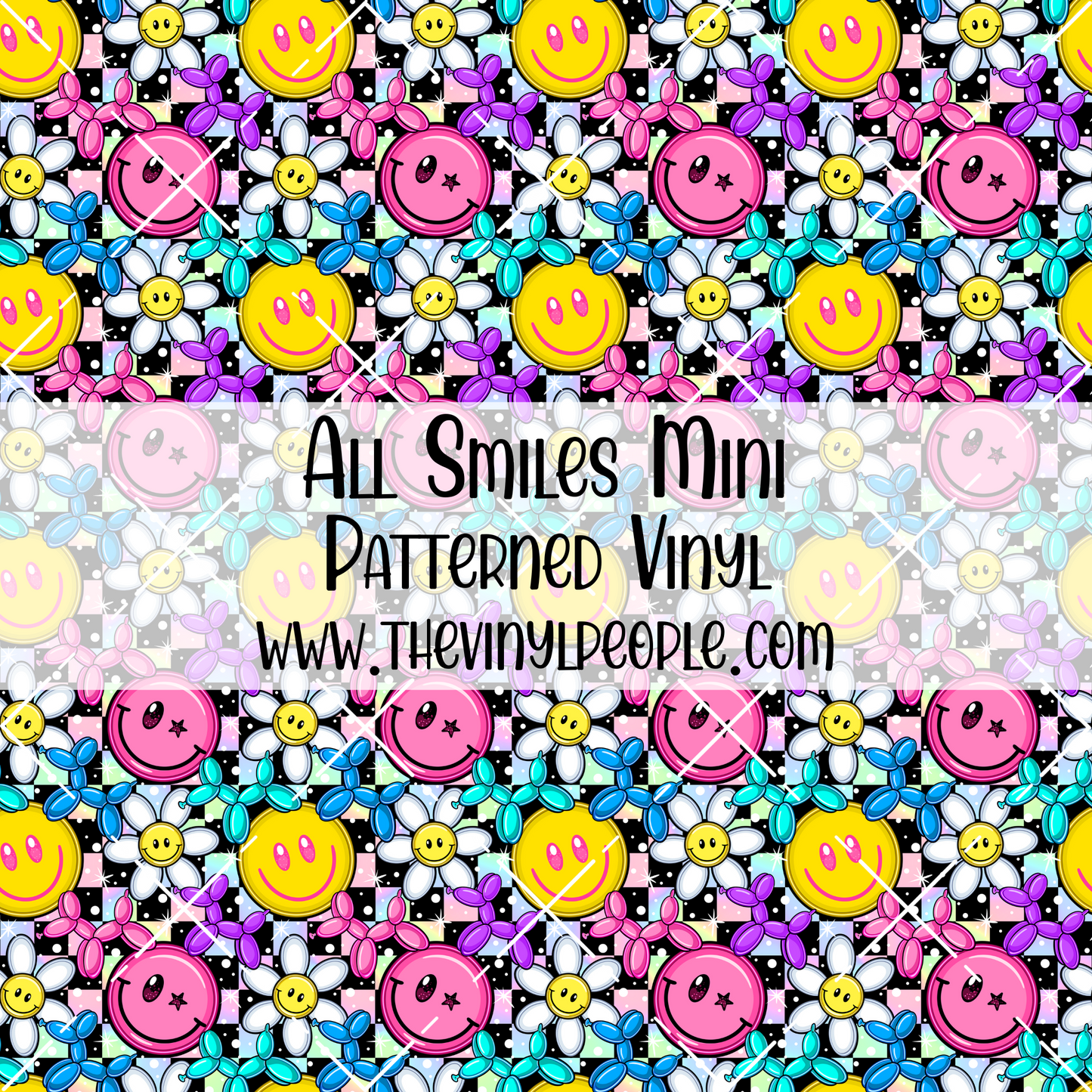 All Smiles Patterned Vinyl