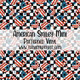 American Smiley Patterned Vinyl
