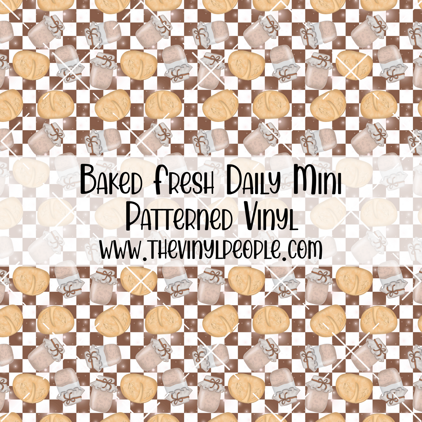 Baked Fresh Daily Patterned Vinyl