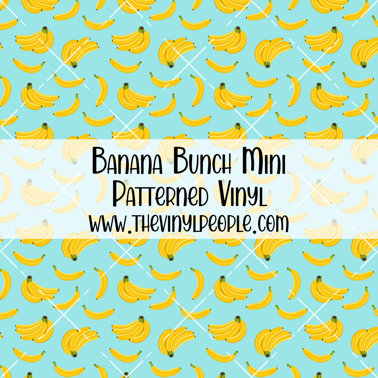 Banana Bunch Patterned Vinyl