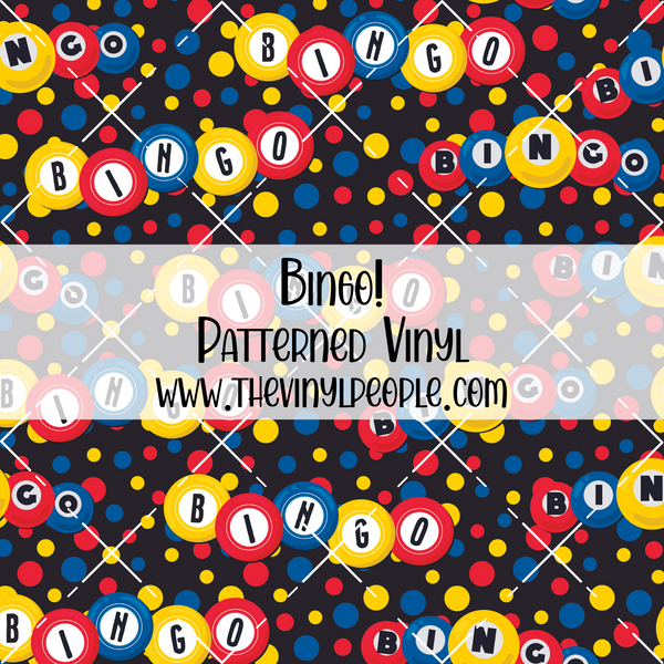 Bingo Patterned Vinyl TheVinylPeople