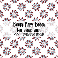 Boom Baby Boom Patterned Vinyl