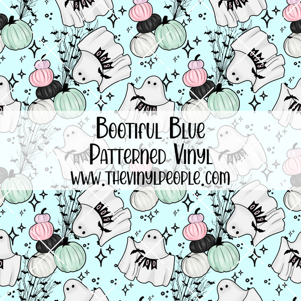 Bootiful Blue Patterned Vinyl – TheVinylPeople